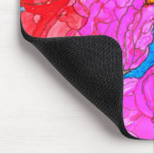 Tapis De Souris KHS Beautiful Floral Hummingbird Mousepad (Coin)