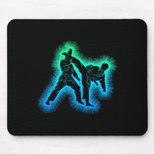 Tapis De Souris Kick-boxing karaté taekwondo garçons enfants