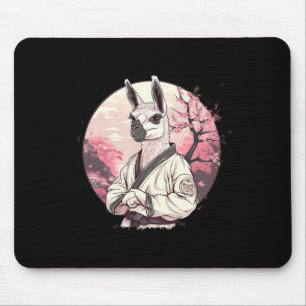 Tapis De Souris Kickboxing Lama Arbre Sakura Taekwondo Judo Mma Al