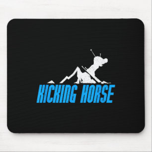 Tapis De Souris Kicking Horse Ski Snowboard Canada Resort Di