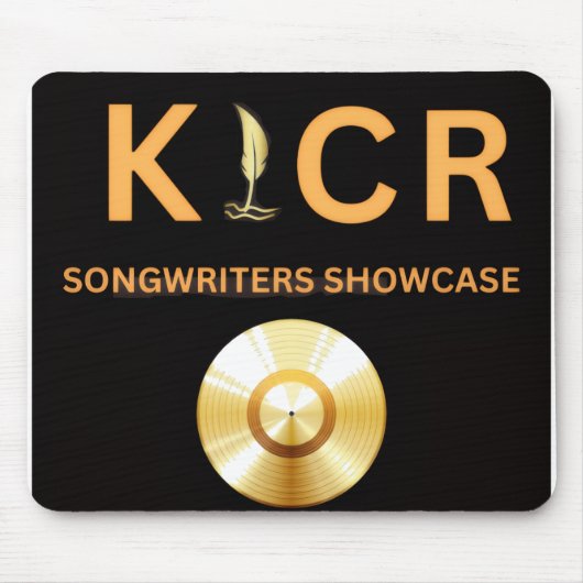 Tapis de souris KICR Songwriters Showcase (Devant)