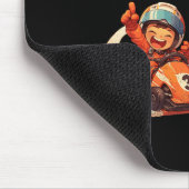 Tapis De Souris Kids 3rd Birthday Race Car Can't Catch Me I'm 3 Th (Coin)