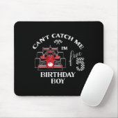 Tapis De Souris Kids 5th Birthday Race Car Bday Boy Cant Catch Me  (Avec souris)