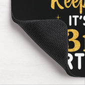 Tapis De Souris Kids Birthday Party I Can't Keep Calm It's My 3rd (Coin)
