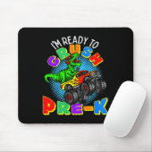 Tapis De Souris Kids I'm Ready To Crush Pre K Dinosaur Monster Tru (Avec souris)