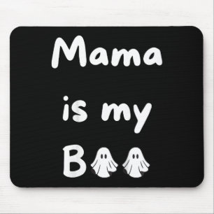 Tapis De Souris Kids Mama Est Mon Bois Halloween Ghost Kids School