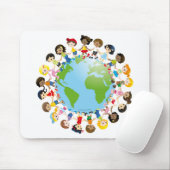 Tapis De Souris Kidz du monde (Avec souris)