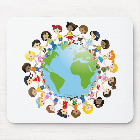 Tapis De Souris Kidz du monde (Devant)