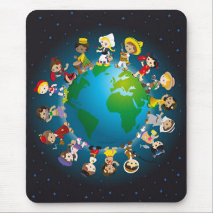 Tapis De Souris Kidz du monde