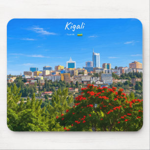 Tapis De Souris Kigali, Rwanda - Paysage urbain moderne