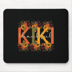 Tapis De Souris Kiki Grand-mère Action de grâce Kiki Grand-mère