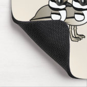 Tapis De Souris Killdeer et trois poussins (Coin)