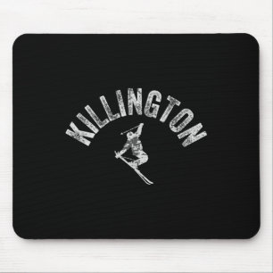 Tapis De Souris Killington Ski Ski vintage Vermont Skieur cool V
