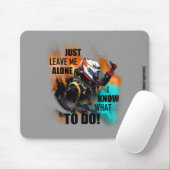 Tapis De Souris Kimi Raikkonen - laissez-juste moi seul (Avec souris)