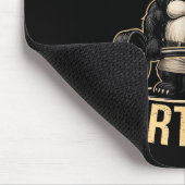 Tapis De Souris Kinda Fit Sorta Fat - Funny Gym Panda Weightliftin (Coin)