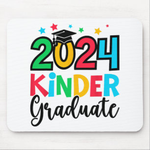 Tapis De Souris Kinder Graduate Kindergarten 2024 Cadeaux d'études