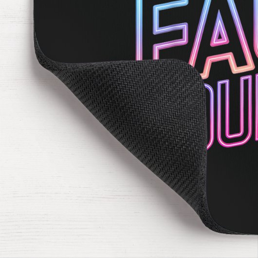 Tapis De Souris Kindly Go Fact Yourself Funny Cyber Vibes Slogan S (Coin)