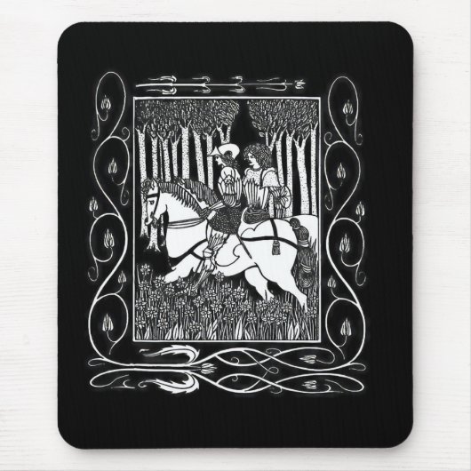 Tapis De Souris king mark et sir dinadan (Devant)