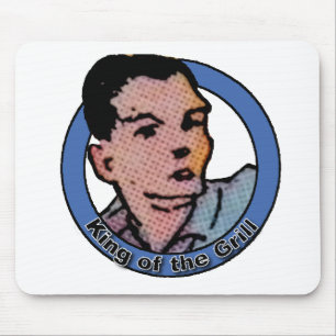 Tapis De Souris King of the Barbeque Grill Vintage Cartoon