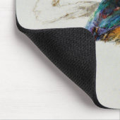 Tapis De Souris Kingfisher Bird (par John Ruskin) (Coin)