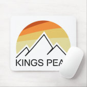 Tapis De Souris Kings Peak Utah Retro (Avec souris)