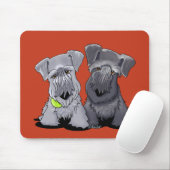 Tapis De Souris KiniArt Cesky Terriers (Avec souris)