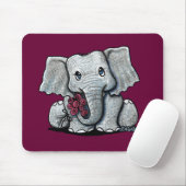 Tapis De Souris KiniArt Elephant Mousepad (Avec souris)