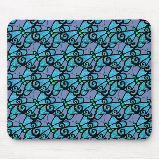 Tapis De Souris KiniArt libellules Mousepad (Devant)