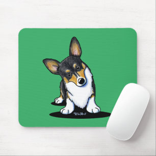Tapis De Souris KiniArt Tri Curieux Corgi