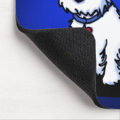 Tapis De Souris KiniArt Westie Parent Souris Pad (Coin)