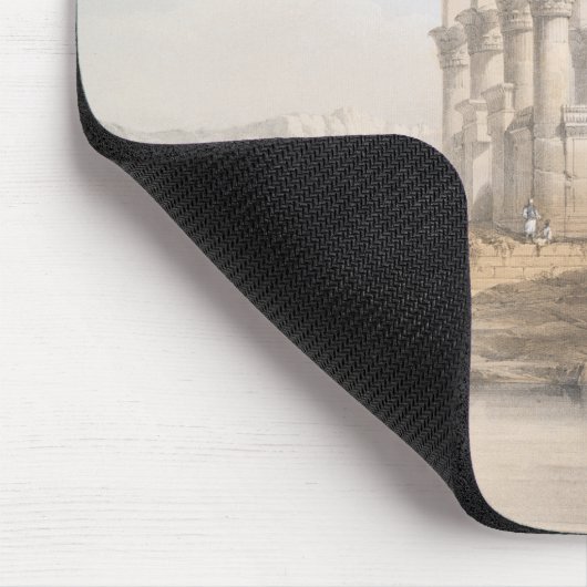 Tapis De Souris Kiosque de Trajan, hypaethral Temple à Philae Egyp (Coin)