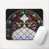 Tapis De Souris Kirchenfenster La Roche FR Suisse Mousepad (Avec souris)