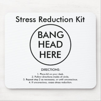 Tapis De Souris Kit de réduction du stress