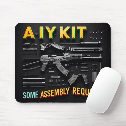 Tapis De Souris Kit do-it-yourself : certains assemblages requis (Avec souris)