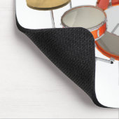 Tapis De Souris Kit orange de tambour : (Coin)