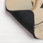Tapis De Souris Kitsune & cherry blossom (Coin)
