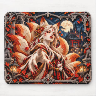 Tapis De Souris Kitsune, Monstre de découpe de papier