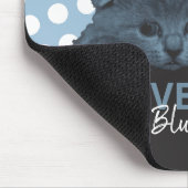 Tapis De Souris Kitten bleu russe (Coin)