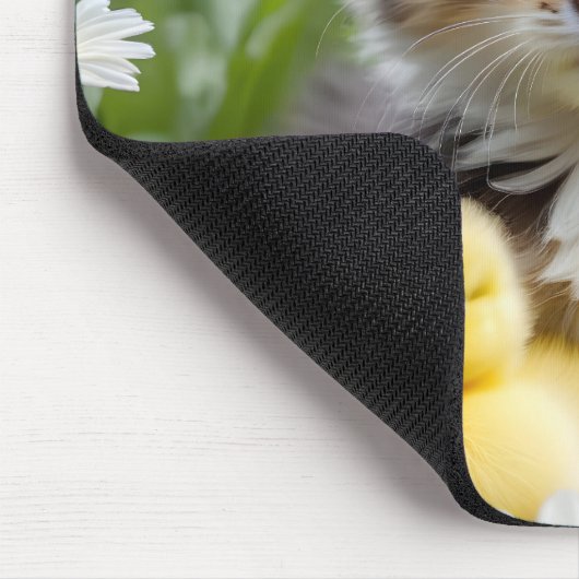 Tapis De Souris Kitten et cankling dans les marais (Coin)