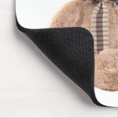 Tapis De Souris kitten in the arms of a teddy bear (Coin)