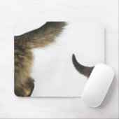 Tapis De Souris Kitten Regardez la queue de sa mère (Avec souris)