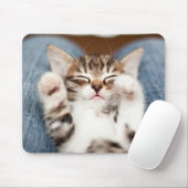 Tapis De Souris Kitten sur mon genou (Avec souris)