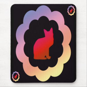 Tapis De Souris Kitty à paille -