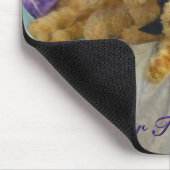 Tapis De Souris Kitty faisant une sieste Mousepad (Coin)