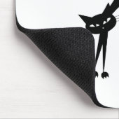 Tapis De Souris Kitty fantaisie noir 9 (Coin)