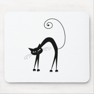 Tapis De Souris Kitty fantaisie noir 9