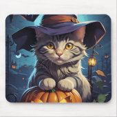 Tapis De Souris Kitty Halloween (Devant)