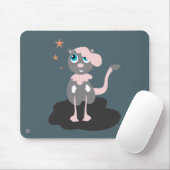 Tapis De Souris Kitty rose (Avec souris)