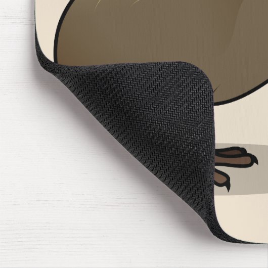 Tapis De Souris Kiwi Brown mignon de Nouvelle Zélande (Coin)