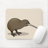 Tapis De Souris Kiwi Brown mignon de Nouvelle Zélande (Avec souris)
